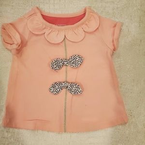 4for$20!! Short-sleeve dressy t-shirt size 3-6m